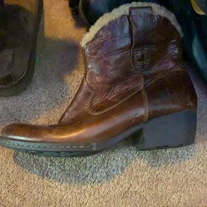 BORN leather boots